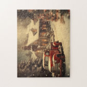 Kerst  puzzel legpuzzel (Verticaal)