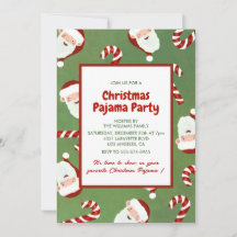 Kerst Pyjama Party Schattige Santa Barley Sugar