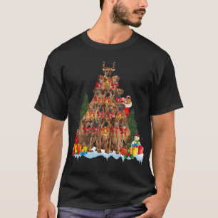 Kerst Pyjama Rhodesian Ridgeback Xmas Boom Gif T-shirt