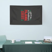 Kerst Pyjama Shirt Grappige Feestdag Spandoek (Beurs)