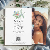 Kerst QR-code Bewaar de datums Save The Date