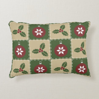 Kerst Quilt accent kussen