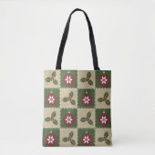 Kerst Quilt All-Over-Print tas (Voorkant)