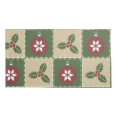 Kerst Quilt Kussensloop (Achterkant)