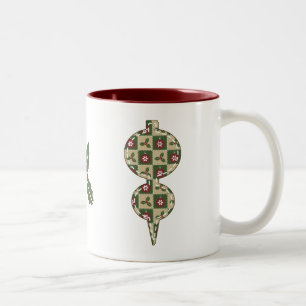 Kerst Quilt Mok