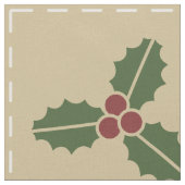 Kerst Quilt stof (Close Up)