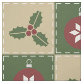 Kerst Quilt stof (Swatch)