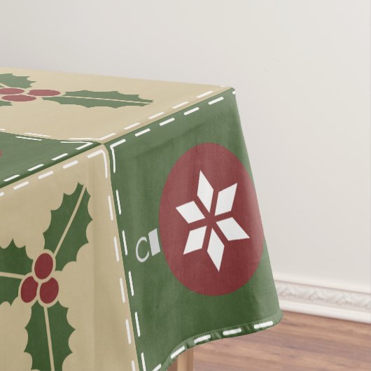 Kerst Quilt Tafelkleed (Voorbeeld)