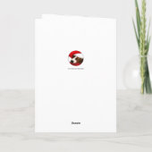 Kerst raad eens wat feestdagen kaart (Achterkant)