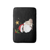 Kerst Ragdoll kat Badmat (Voorkant Verticaal)