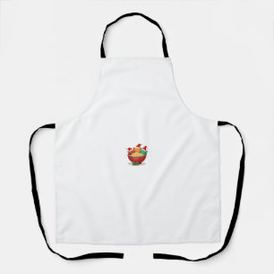 Kerst Ramen Kat Kerstman Anime Miauw Kitty Miauw P Schort