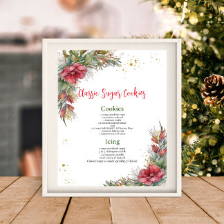 Kerst Recept Poster