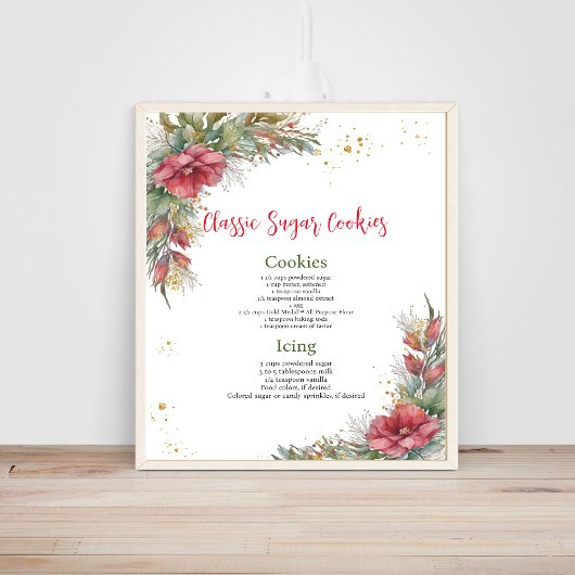 Kerst Recept Poster
