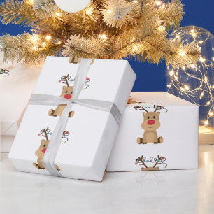 Kerst Reeën Inpakpapier