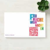 Kerst regenboog notities post-it® notes (Kantoor)