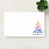 Kerst regenboog notities post-it® notes (Kantoor)