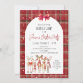 Kerst Reindeer Games Vakantiefeest Kaart (Voorkant)