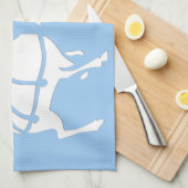 Kerst Reindeer Handdoek Aangepaste Vakantie Theedo (Quarter Fold)