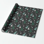 Kerst Reindeer Inpakpapier (Uitgerold)