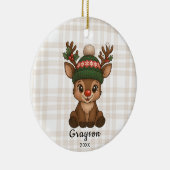 Kerst Reindeer Ornament (Rechts)