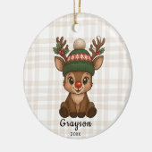 Kerst Reindeer Ornament (Links)