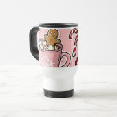 Kerst reis/bureau mok (Voorkant links)