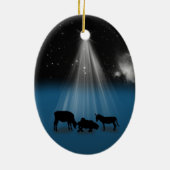 Kerst, religie, nationaliteit, sterren, sieraden keramisch ornament (Achterkant)