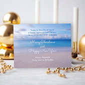 Kerst-religie voor de Serene Ocean Scripture Briefkaart
