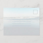 Kerst-religie voor de Serene Ocean Scripture Briefkaart (Achterkant)