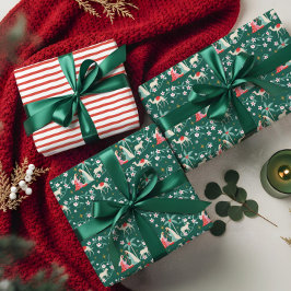 Kerst religieuze kerstster van Bethlehem Inpakpapier Vel