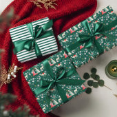 Kerst religieuze kerstster van Bethlehem Inpakpapier Vel