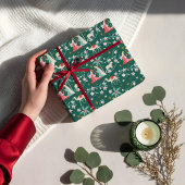 Kerst religieuze kerstster van Bethlehem Inpakpapier Vel