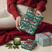 Kerst religieuze kerstster van Bethlehem Inpakpapier Vel