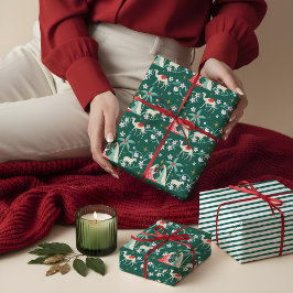 Kerst religieuze kerstster van Bethlehem Inpakpapier Vel