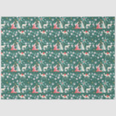 Kerst religieuze kerstster van Bethlehem Tissuepapier (Voorkant)