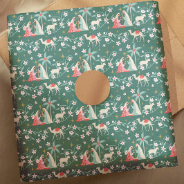 Kerst religieuze kerstster van Bethlehem Tissuepapier