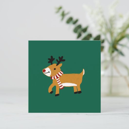 Kerst Rendier (Staand voorkant)
