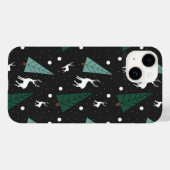 Kerst Rendier Hoesje voor Telefoon (Achterkant (horizontaal))