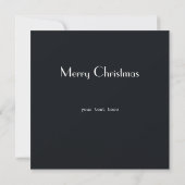 Kerst Rendier Kaart (Achterkant)