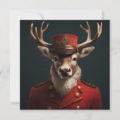 Kerst Rendier Kaart (Voorkant)