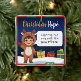 Kerst Rendier Ornament