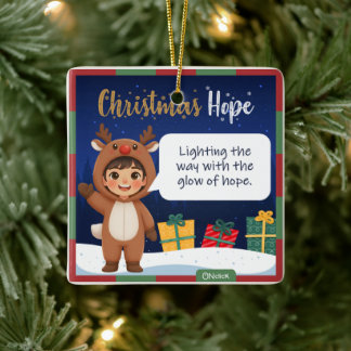 Kerst Rendier Ornament