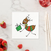Kerst Rendier Papieren Servetten (Insitu)