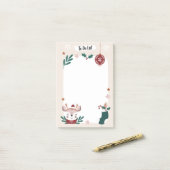 Kerst rendier takenlijst post-it notities post-it® notes (Op bureau)