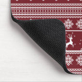 Kerst Rendier Trui Patroon Muismat (Hoek)