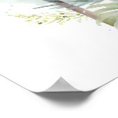 Kerst Rendier Voor Peuterkamer Poster (Hoek)