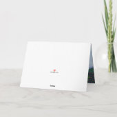 Kerst Rendier Woodland Dieren Merry Bright Feestdagen Kaart (Achterkant)