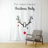 Kerst rendieregulans klein tot klein wandkleed (In situ)