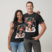 Kerst Rendieren (2) T-shirt (Unisex)