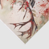 Kerst rendieren ontkoppelingspapier tissuepapier (Detail)